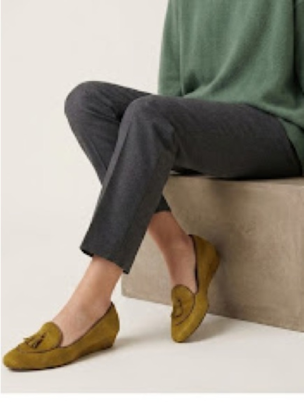 Coclico Rachel Wedge Calf Hair Loafer EU 36